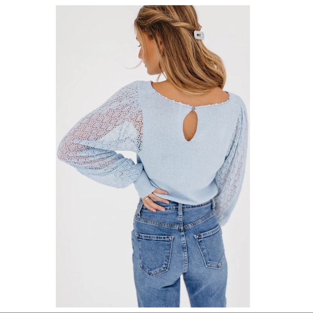 FREE PEOPLE BOHO PULLOVER LUXE KNIT SWEATER A3C - Picture 12 of 16